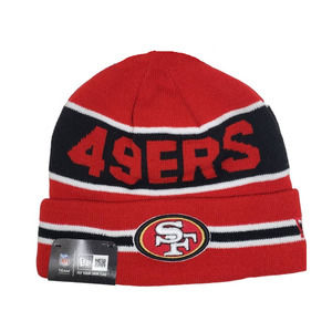 NEW RARE Vintage 2014 NFL SF San Francisco 49ers Sideline Coach Beanie Authentic